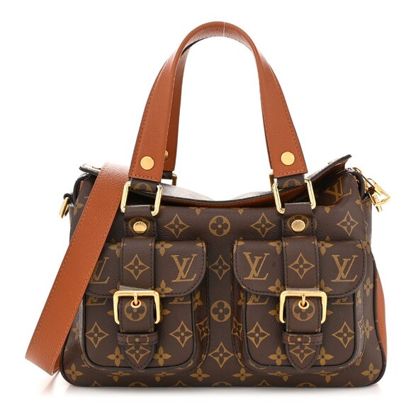 Authentic Louis Vuitton Manhattan NM in Monogram Canvas-Rare Caramel Edition - Picture 1 of 9